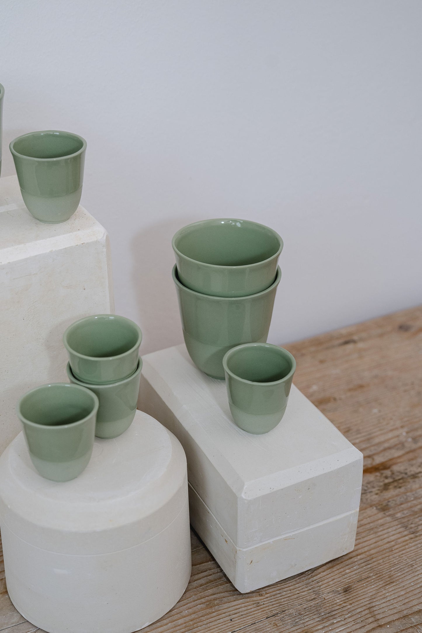 Espresso cup - little morning whisper - green
