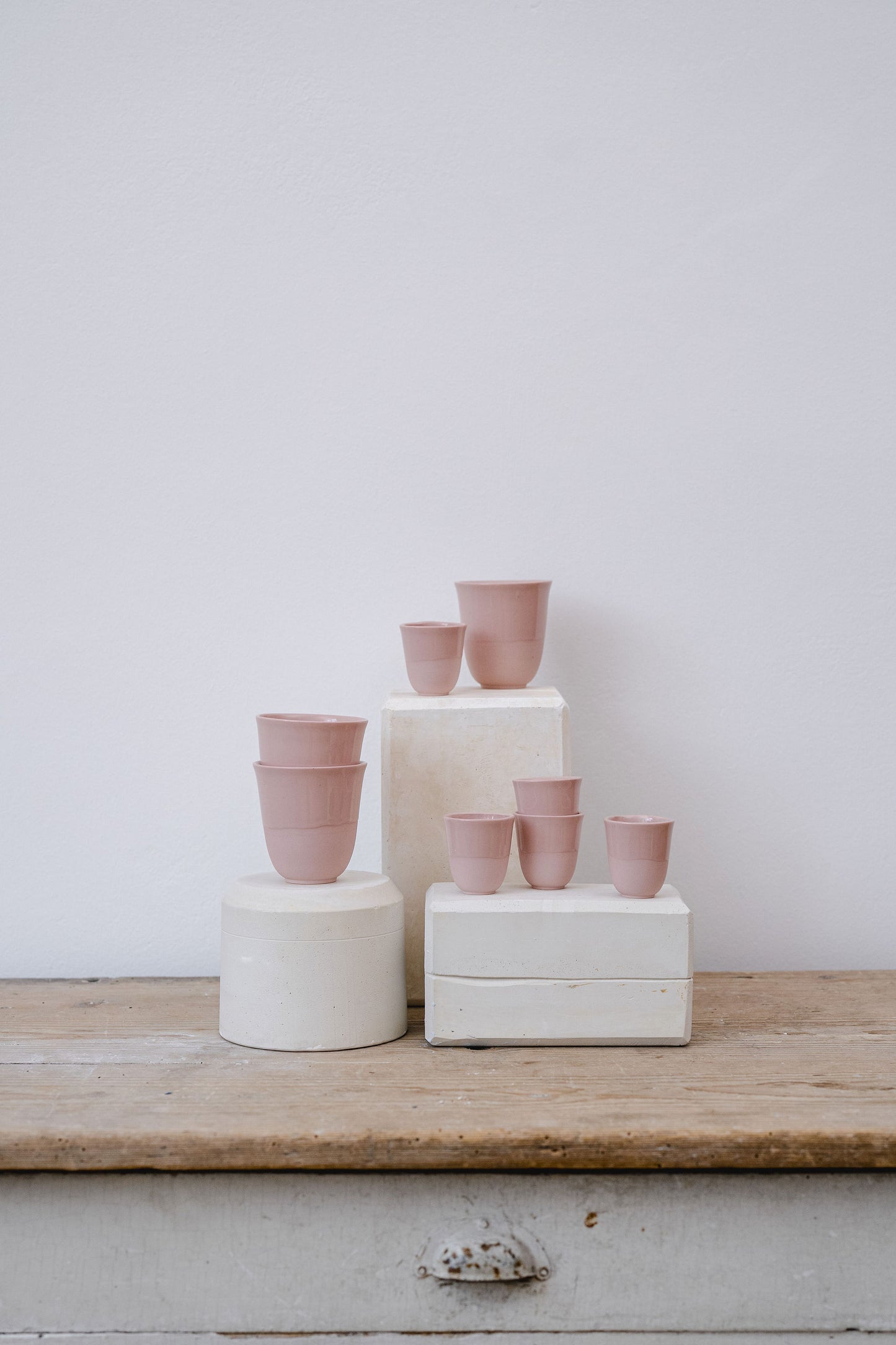 Cappuccino cup - Morning Whisper - pink