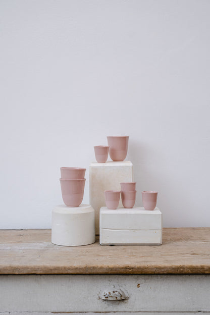 Cappuccino cup - Morning Whisper - pink