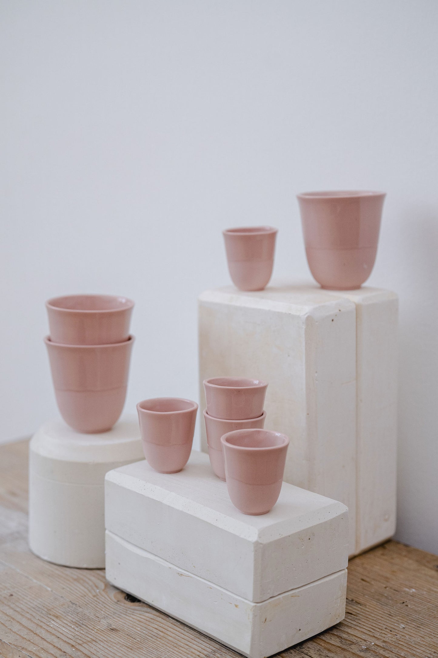 Cappuccino cup - Morning Whisper - pink