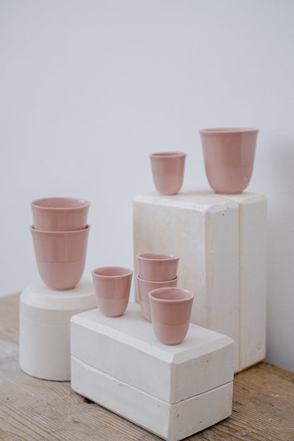 Cappuccino cup - Morning Whisper - pink