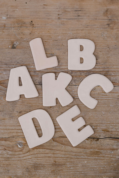 Ceramic wall letters Joyful - large